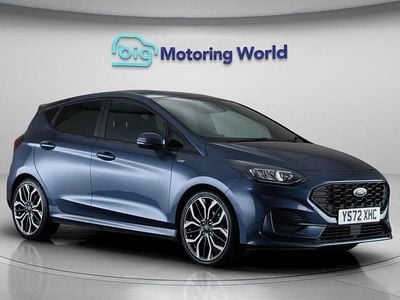 Used Ford Fiesta ST-Line X 123 HP (90 kW) 2023 Blue Hatchback