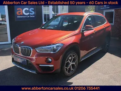 Używany BMW X1 Sport Line 2018 Pomarańczowy SUV