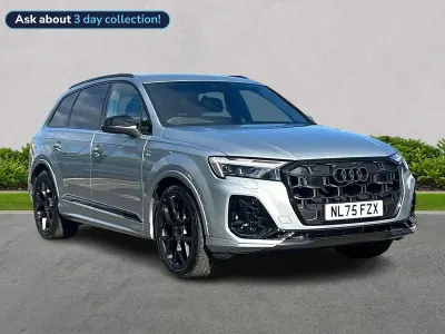 Used Audi Q7 Black Edition 340 HP (250 kW) 2025 Silver SUV