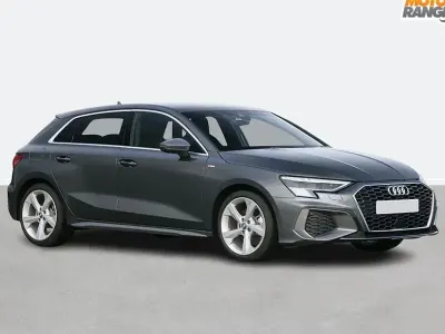 Used Audi A3 S-Line 150 HP (110 kW) 2022 Black Sedan