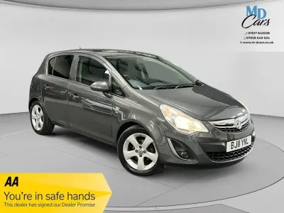 Used Vauxhall Corsa 84 HP (61 kW) 2011 Grey Hatchback