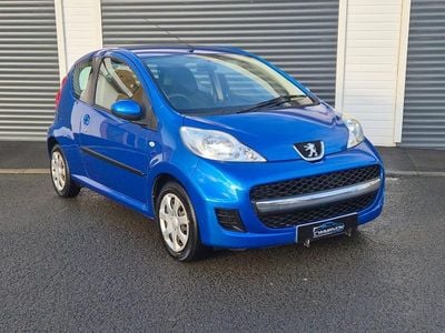 Blue Used 2010 Peugeot 107 Hatchback | £3,491 (Fair price)
