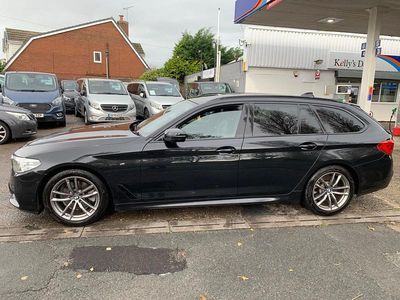 Used BMW 520 M Sport 190 HP (139 kW) 2019 Black Estate