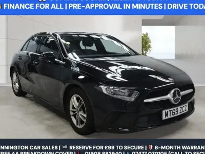 Used Mercedes A180 SE 116 HP (85 kW) 2019 Black Hatchback