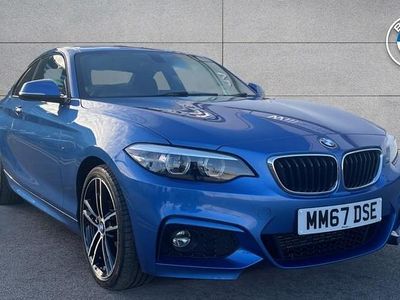 Blue Used 2017 BMW 218 M Sport Coupe | £13,990 (Expensive)