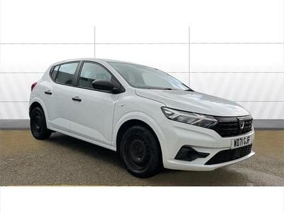White Used 2022 Dacia Sandero Essentiel Hatchback | £7,844 (Good price)