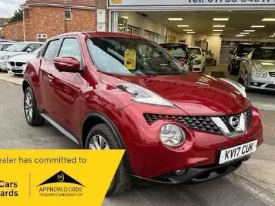 Second-hand Nissan Juke Tekna 2017 Roșu SUV