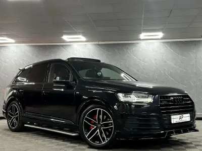 Used Audi Q7 Black Edition 2018 Black SUV