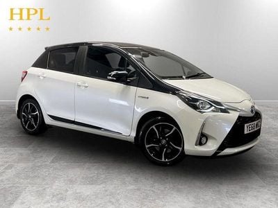 Used Toyota Yaris Hybrid 2018 White Hatchback
