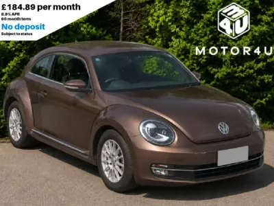 Used VW Beetle Design 2015 Brown Hatchback