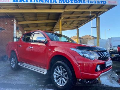 Red Used 2018 Mitsubishi L200 Pickup | £9,495 (Fair price)