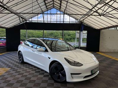 Used Tesla Model 3 Long Range AWD 366 kW (498 HP) 2022 White Sedan