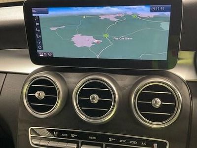 Used Mercedes C200 AMG line 198 HP (145 kW) 2019 Grey Sedan