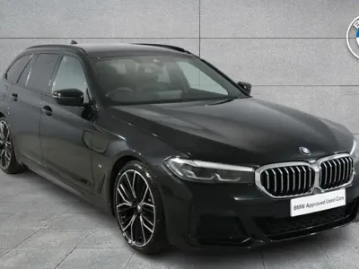 Used BMW 520 M Sport 187 HP (137 kW) 2021 Black Estate
