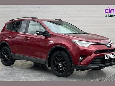 Used Toyota RAV4 Hybrid 194 HP (142 kW) 2018 Red SUV