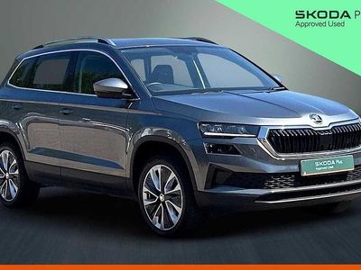 Used Skoda Karoq SE L 110 HP (80 kW) 2022 Graphite grey metallic SUV