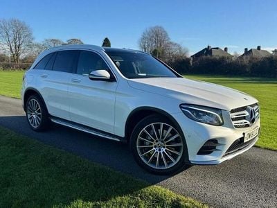 White Used 2018 Mercedes GLC220 AMG Line Premium Estate | £19,995 (Fair price)