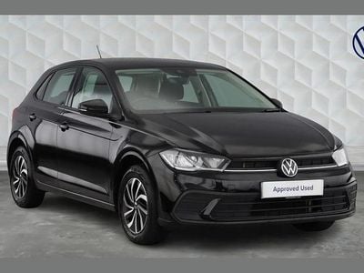 Used VW Polo Life 95 HP (69 kW) 2022 Black Hatchback