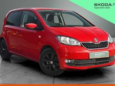 Used Skoda Citigo Colour Edition 58 HP (42 kW) 2018 Red Hatchback