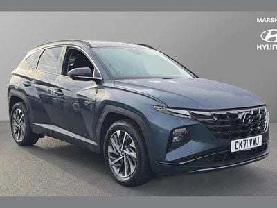 Blue Used 2021 Hyundai Tucson Premium SUV | £17,149 (Good price)
