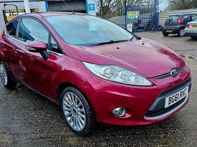 Used Ford Fiesta Titanium 2011 Red Hatchback