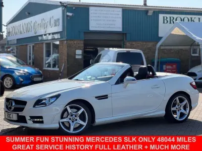 Used Mercedes SLK250 AMG 204 HP (150 kW) 2012 White Cabriolet