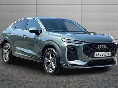 New Audi Q3 Sportback S-Line 148 HP (108 kW) 2026 Sage green SUV