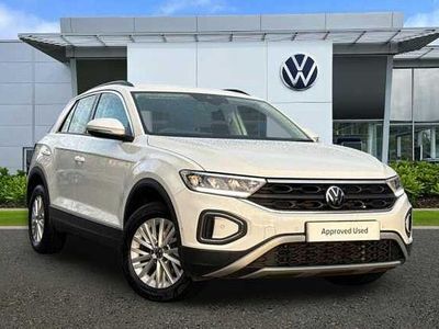 White Used 2022 VW T-Roc Life SUV | £18,991 (Fair price)