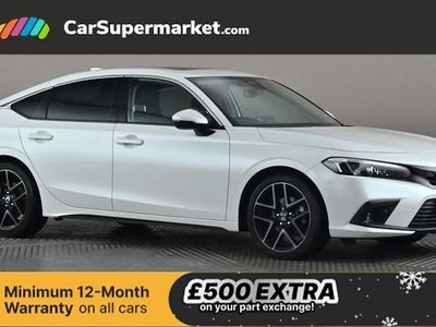 White Used 2024 Honda Civic Advance Hatchback | £26,497 (Fair price)