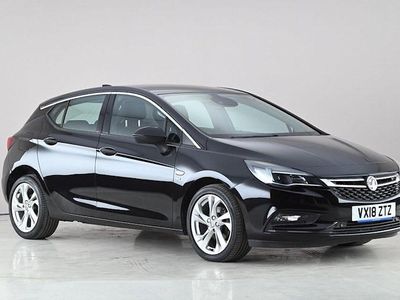 Used Vauxhall Astra SRi 110 HP (80 kW) 2018 Black Hatchback