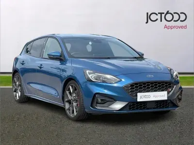 Used Ford Focus ST 280 HP (205 kW) 2020 Blue Hatchback