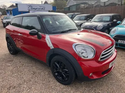 Begagnad Mini Cooper Coupé 122 HK (89 kW) 2014 Röd Sportkupé