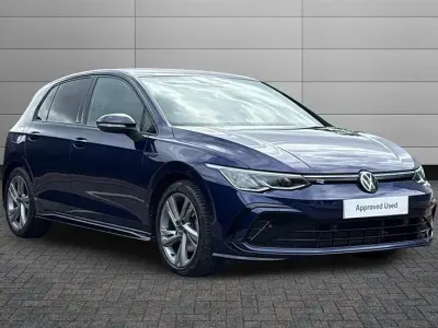 Used VW Golf VIII R-line 150 HP (110 kW) 2022 Atlantic blue Hatchback