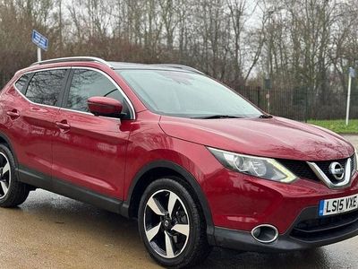 Used Nissan Qashqai N-TEC 115 HP (84 kW) 2015 Red SUV