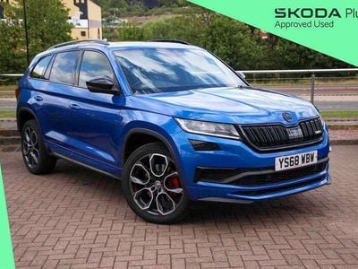Blue Used 2019 Skoda Kodiaq vRS SUV | £22,495 (Fair price)