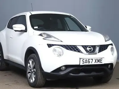 Begagnad Nissan Juke Tekna 2017 Vit SUV