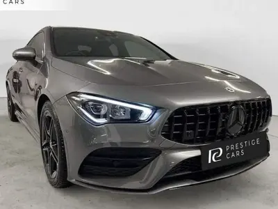 Used Mercedes CLA180 AMG Line Premium 136 HP (100 kW) 2022 Grey Coupe