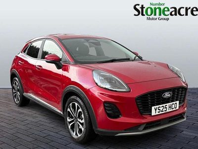 Used Ford Puma Titanium 125 HP (91 kW) 2025 Red SUV