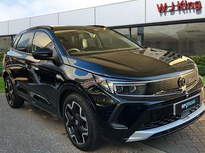 Used Vauxhall Grandland X Ultimate 130 HP (95 kW) 2023 Black SUV