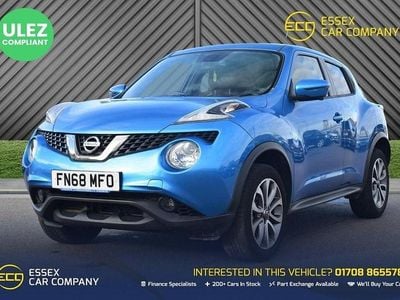 Used Nissan Juke Tekna 117 HP (86 kW) 2018 Blue SUV