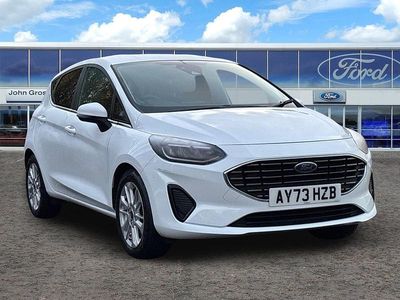 White Used 2023 Ford Fiesta Titanium Hatchback | £14,995 (Fair price)