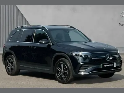 Used Mercedes EQB300 AMG line 167 kW (228 HP) 2023 Cosmos black metallic SUV