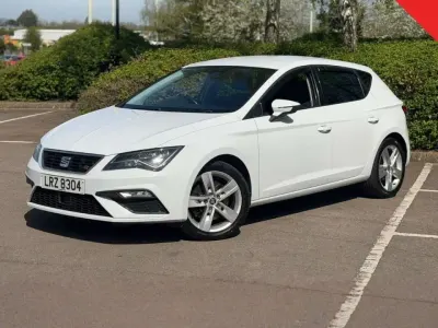 Używany Seat Leon FR 150 KM (110 kW) 2017 Biały Hatchback