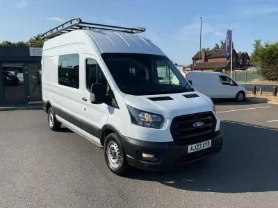 Used Ford Transit 130 HP (95 kW) 2023 White Van