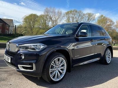 Begagnad BMW X5 Impressive 2014 Blå SUV