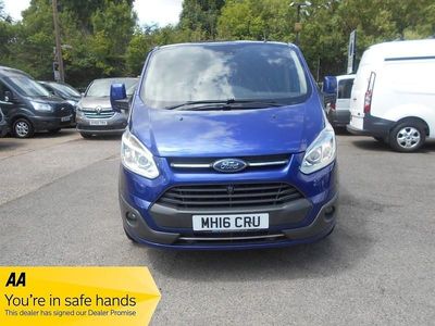Used Ford Transit Custom Limited 170 HP (125 kW) 2016 Blue Van