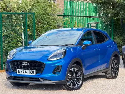 Used Ford Puma Titanium 2024 Blue SUV