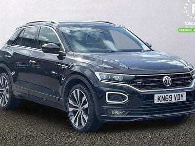 Used VW T-Roc R-line 150 HP (110 kW) 2019 Black SUV