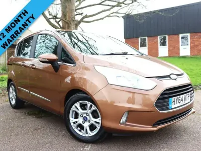 Used Ford B-MAX Zetec 90 HP (66 kW) 2014 Gold MPV