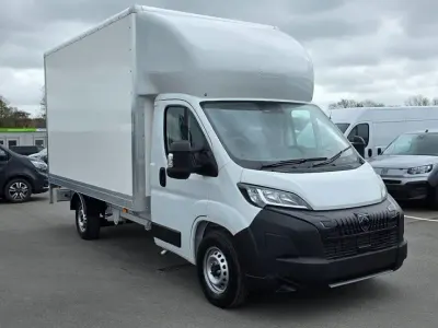 New Peugeot Boxer S 138 HP (101 kW) 2026 White Van